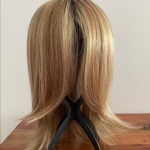 Milan Gradient - Synthetic Hair Topper (Full Mono) - NUTMEG-F
